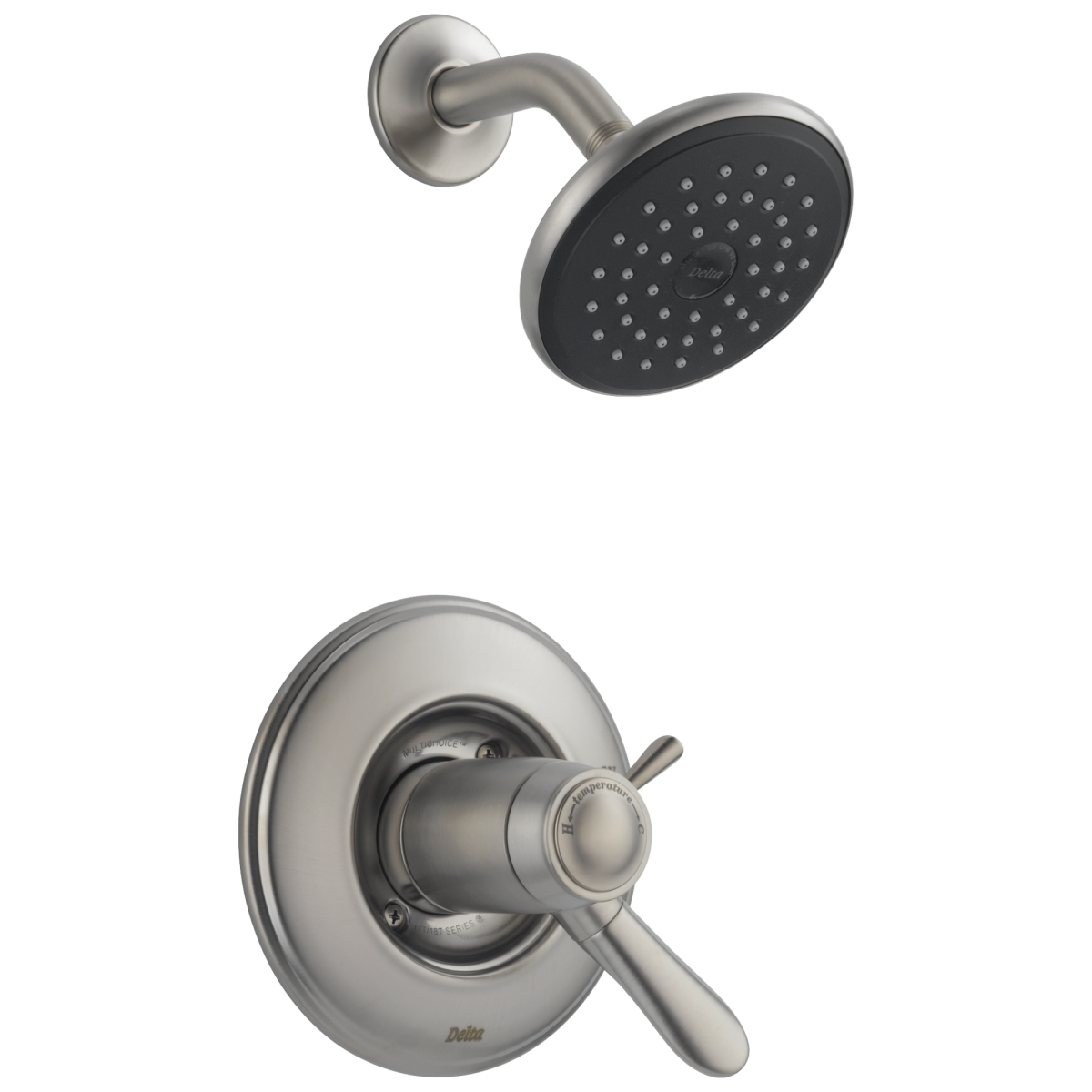 DELTA Lahara TempAssure 17T Series Shower Trim — Stainless