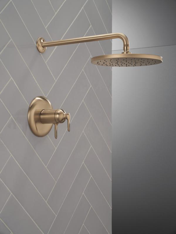 DELTA Bonacci 17T Series Shower Trim — Lumicoat® Champagne Bronze