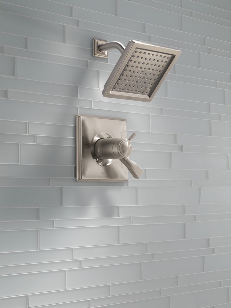 DELTA Dryden TempAssure 17T Series Shower Trim — Stainless