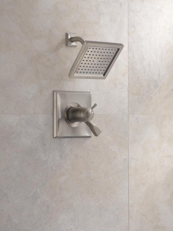 DELTA Dryden TempAssure 17T Series Shower Trim — Stainless
