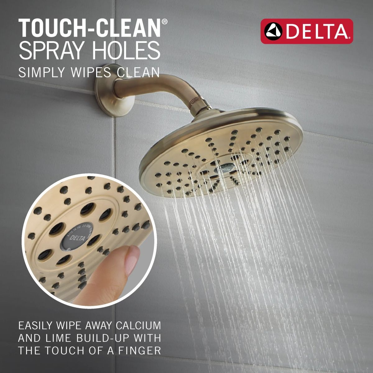 DELTA Trinsic TempAssure 17T Series H2OKINETIC Shower Trim — Champagne Bronze