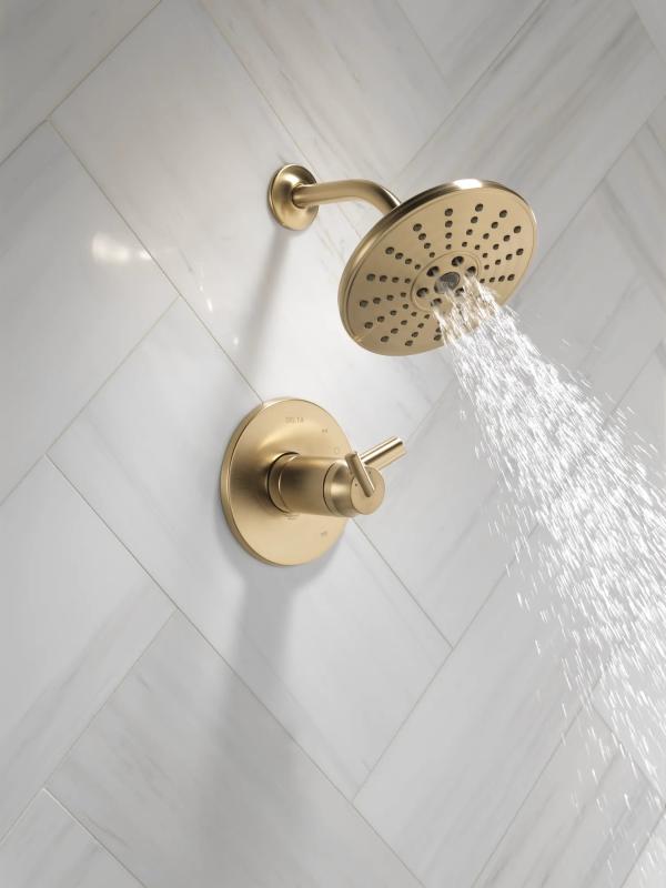 DELTA Trinsic TempAssure 17T Series H2OKINETIC Shower Trim — Champagne Bronze