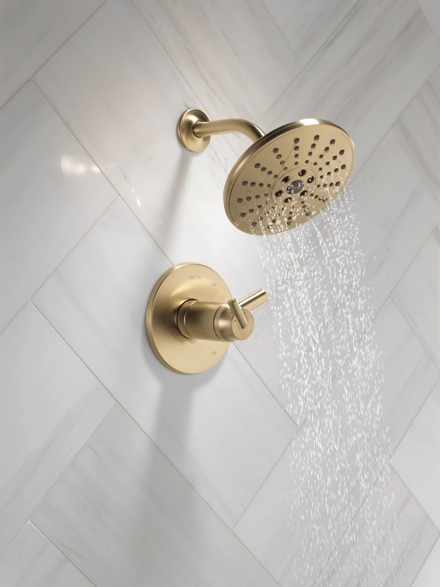 DELTA Trinsic TempAssure 17T Series H2OKINETIC Shower Trim — Champagne Bronze