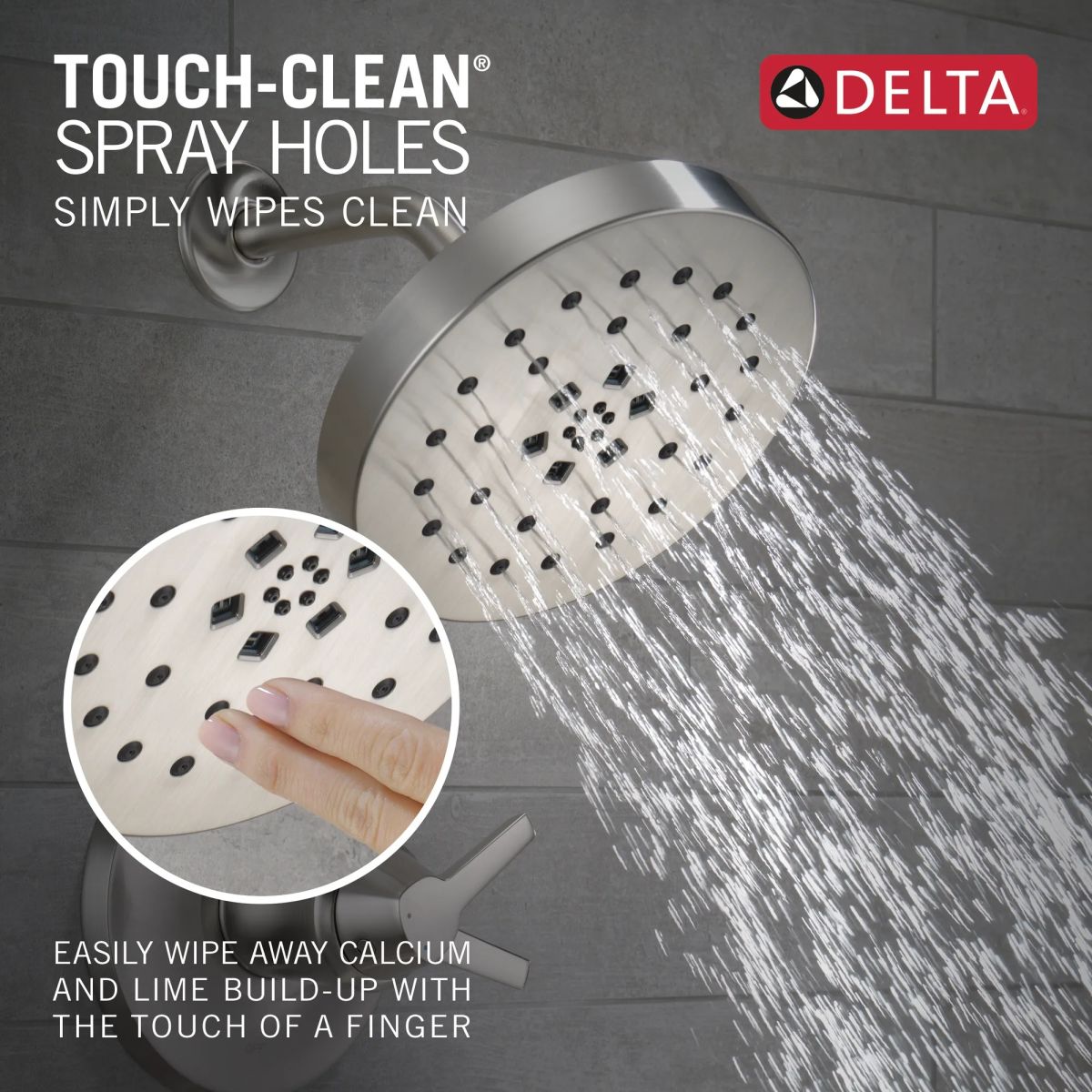 DELTA Galeon 17T Series Shower Trim with UltraSoak — Lumicoat® Stainless