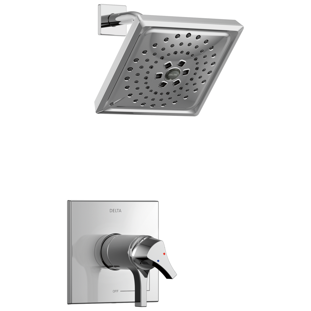 DELTA Zura TempAssure 17T Series Shower Trim — Chrome