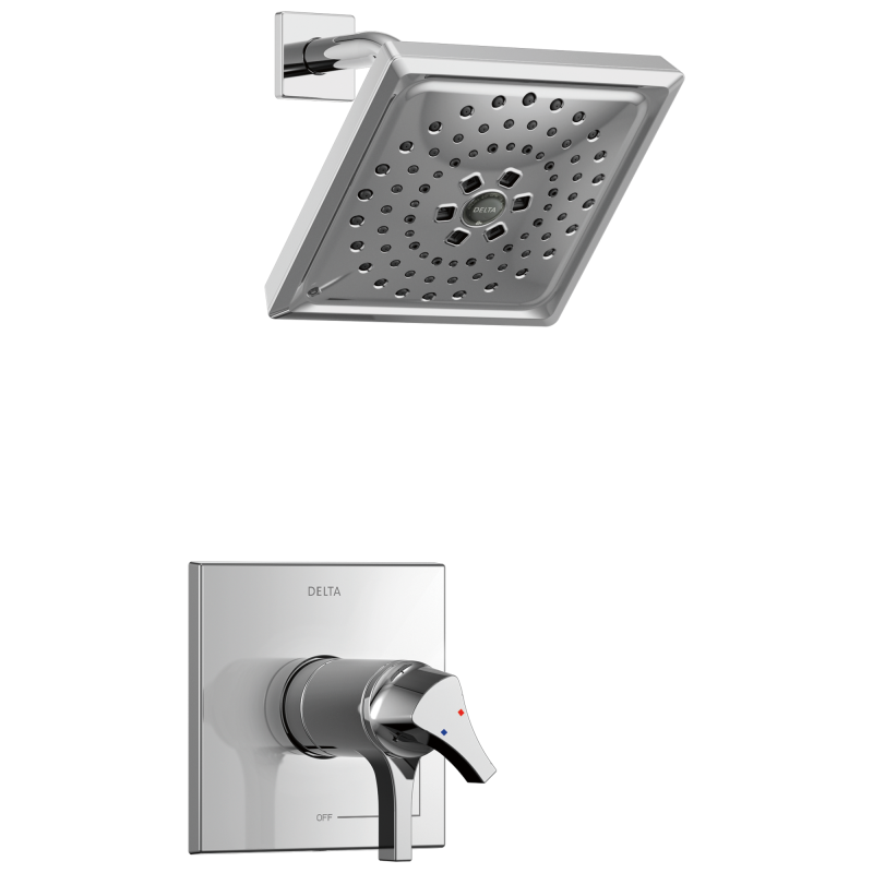 DELTA Zura TempAssure 17T Series Shower Trim — Chrome