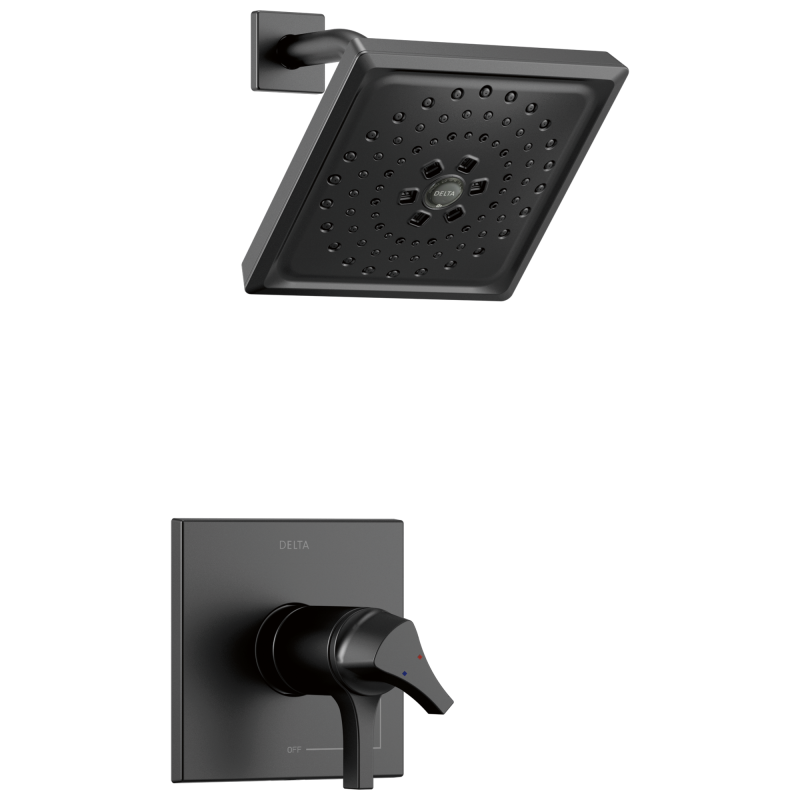 DELTA Zura TempAssure 17T Series Shower Trim — Matte Black