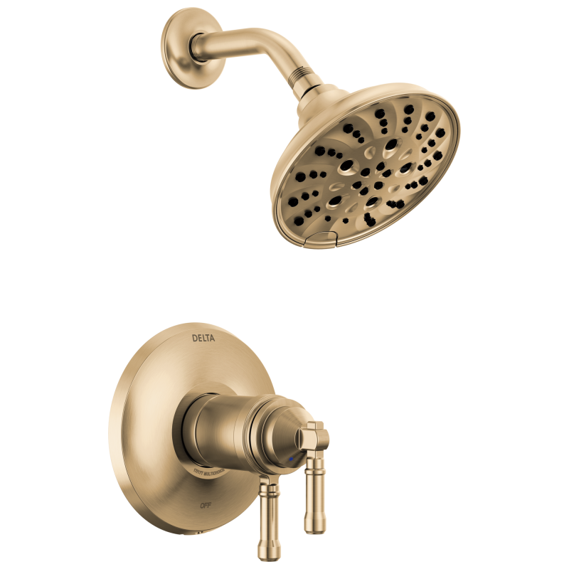 DELTA Broderick 17T Series Shower Trim — Lumicoat® Champagne Bronze