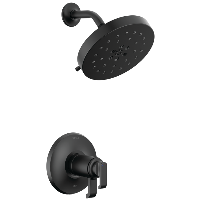 DELTA Tetra 17T Series Shower Trim — Matte Black