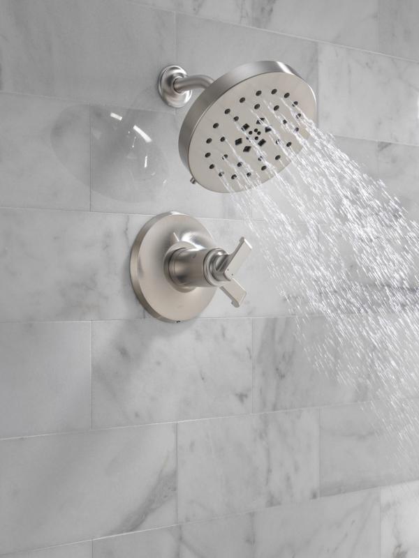 DELTA Tetra 17T Series Shower Trim — Lumicoat® Stainless
