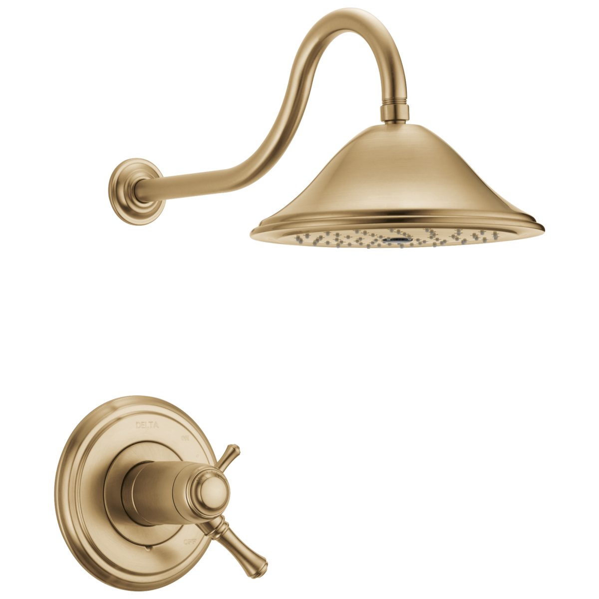 DELTA Cassidy TempAssure 17T Series Shower Trim — Champagne Bronze