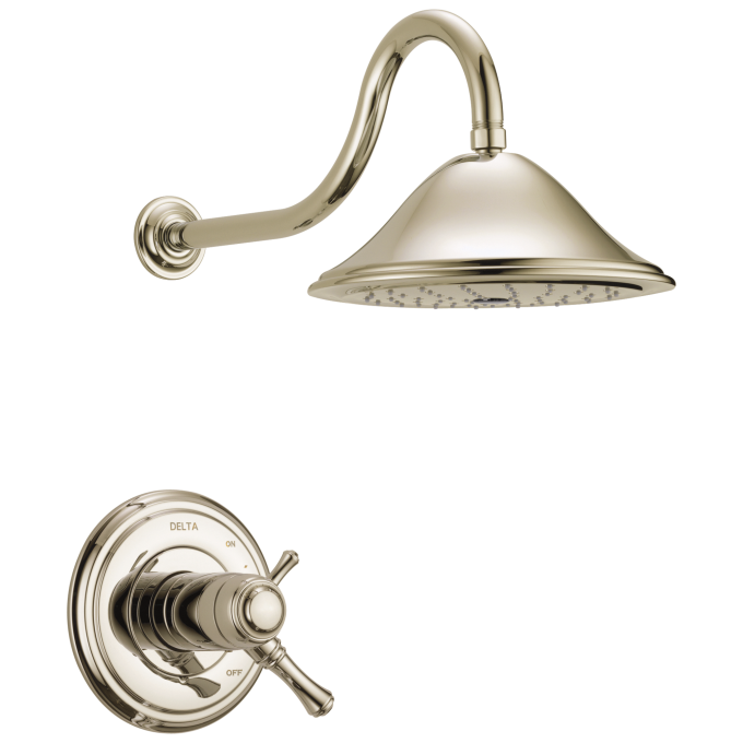 DELTA Cassidy TempAssure 17T Series Shower Trim — Polished Nickel