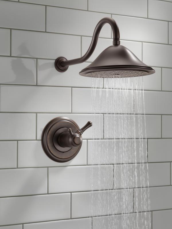 DELTA Cassidy TempAssure 17T Series Shower Trim — Venetian Bronze