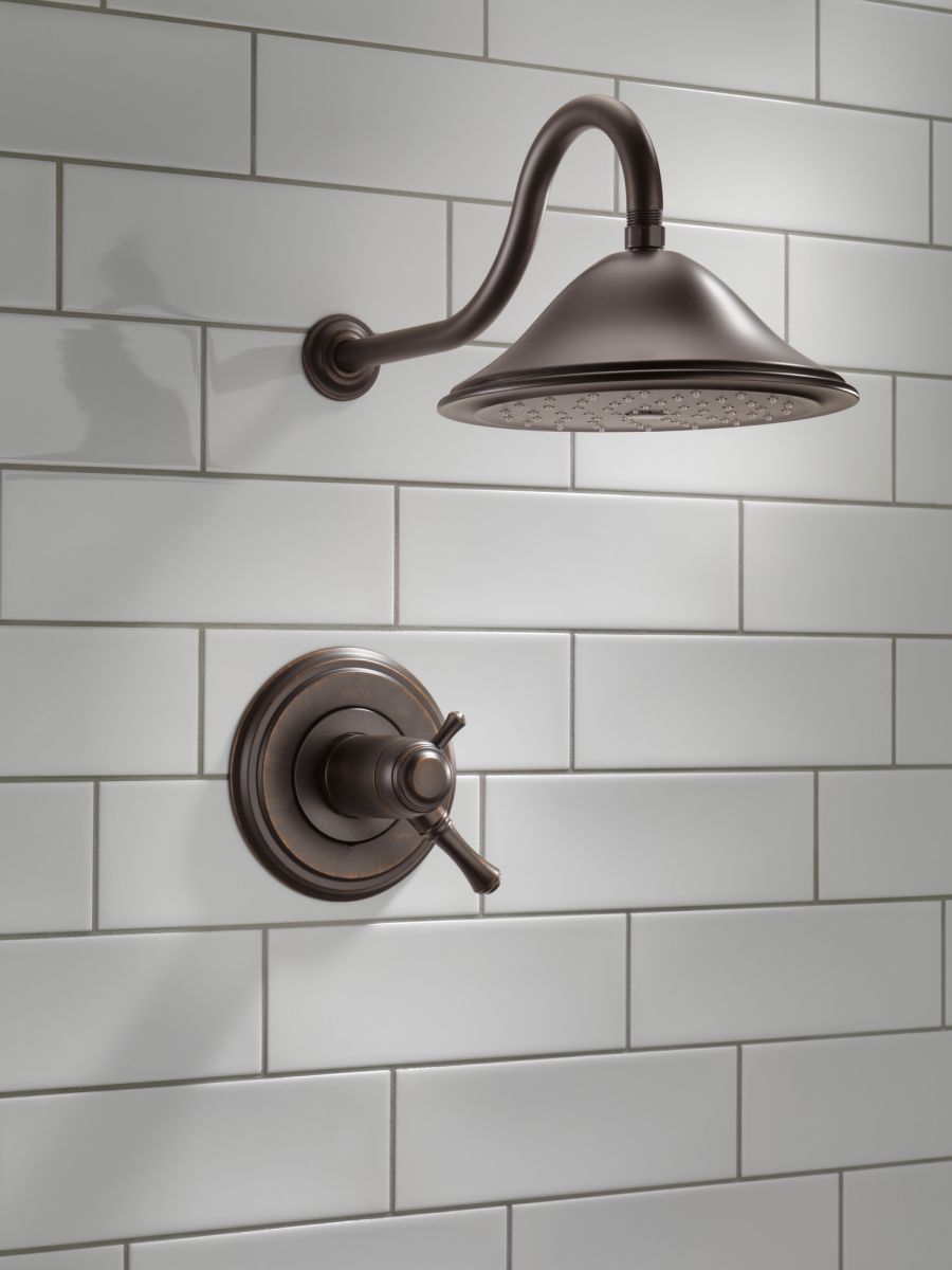 DELTA Cassidy TempAssure 17T Series Shower Trim — Venetian Bronze
