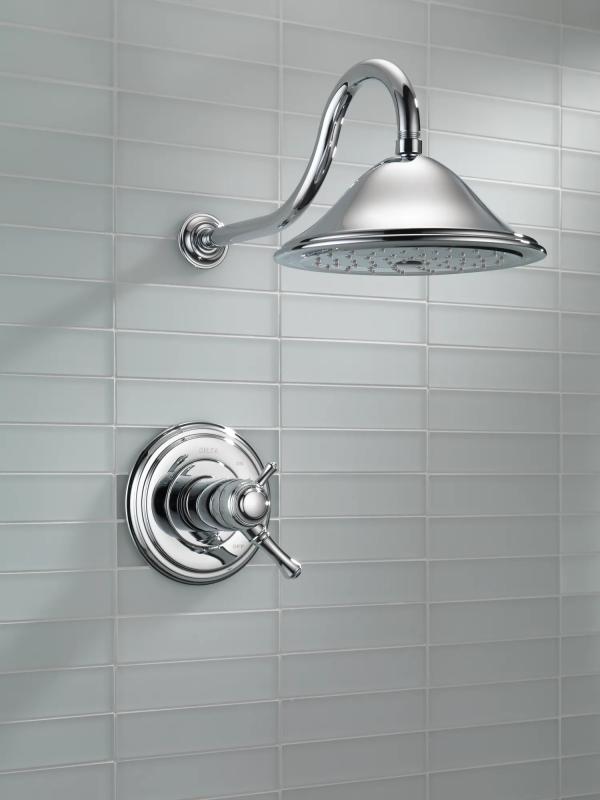 DELTA Cassidy TempAssure 17T Series Shower Trim — Chrome