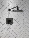 DELTA Pivotal TempAssure 17T Series H2OKINETIC Shower Trim — Matte Black