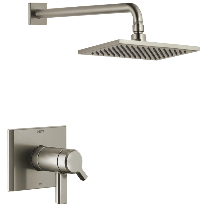 DELTA Pivotal TempAssure 17T Series H2OKINETIC Shower Trim — Lumicoat® Stainless