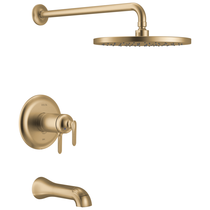 DELTA Bonacci 17T Series Tub Shower Trim — Lumicoat® Champagne Bronze