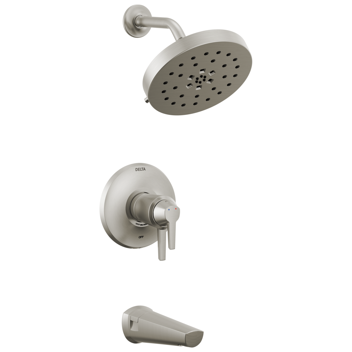 DELTA Galeon 17T S Tub Shower Trim with UltraSoak — Lumicoat® Stainless