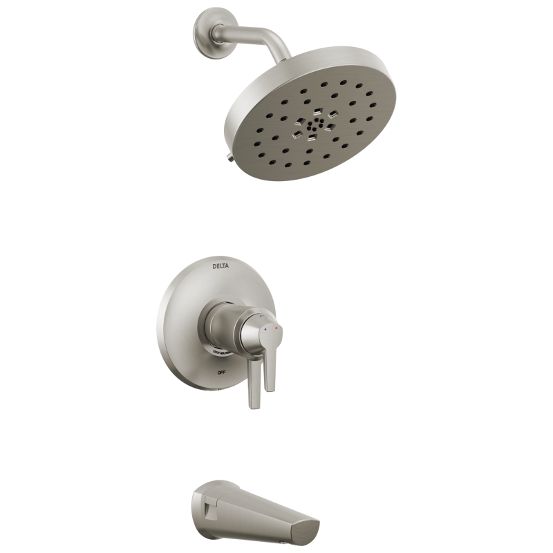 DELTA Galeon 17T S Tub Shower Trim with UltraSoak — Lumicoat® Stainless