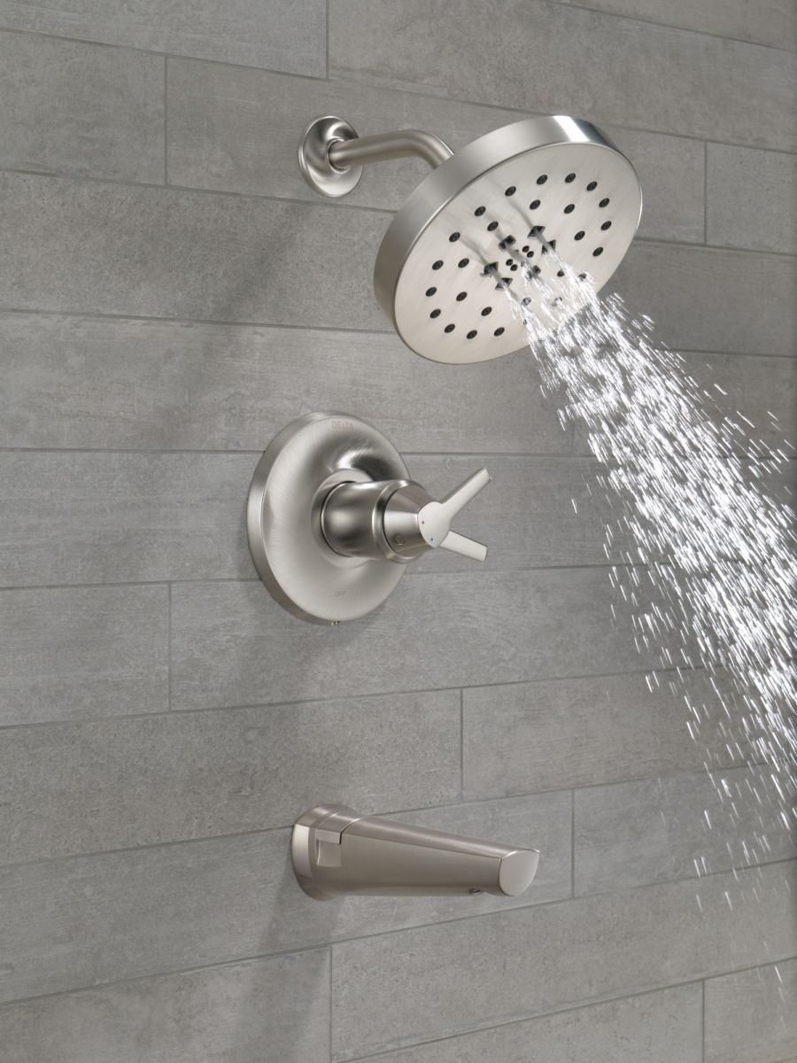 DELTA Galeon 17T S Tub Shower Trim with UltraSoak — Lumicoat® Stainless