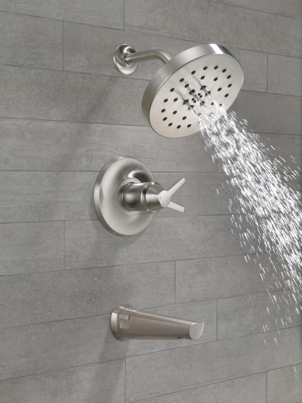 DELTA Galeon 17T S Tub Shower Trim with UltraSoak — Lumicoat® Stainless