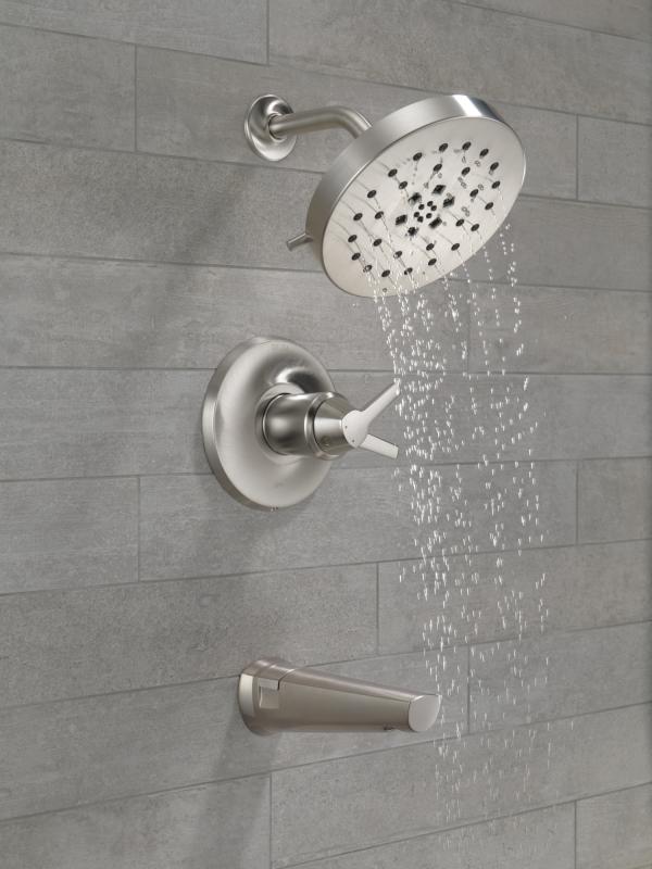 DELTA Galeon 17T S Tub Shower Trim with UltraSoak — Lumicoat® Stainless