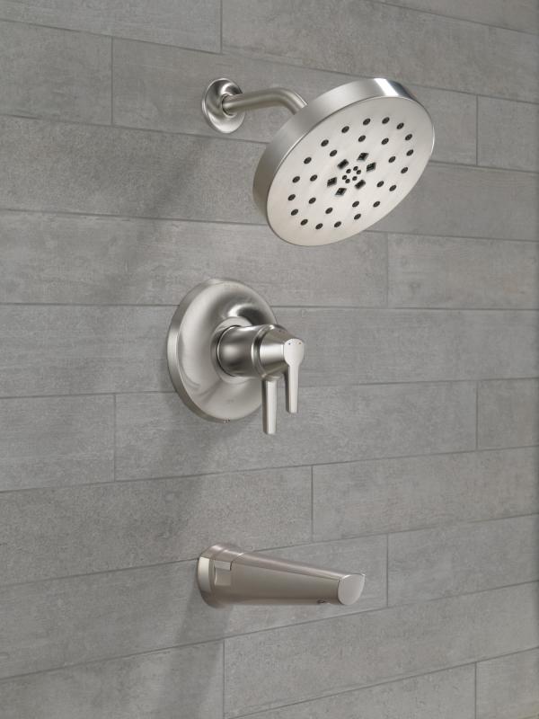 DELTA Galeon 17T S Tub Shower Trim with UltraSoak — Lumicoat® Stainless