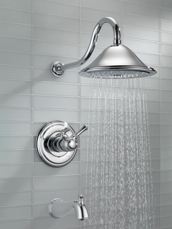 DELTA Cassidy TempAssure 17T Series Tub & Shower Trim — Chrome