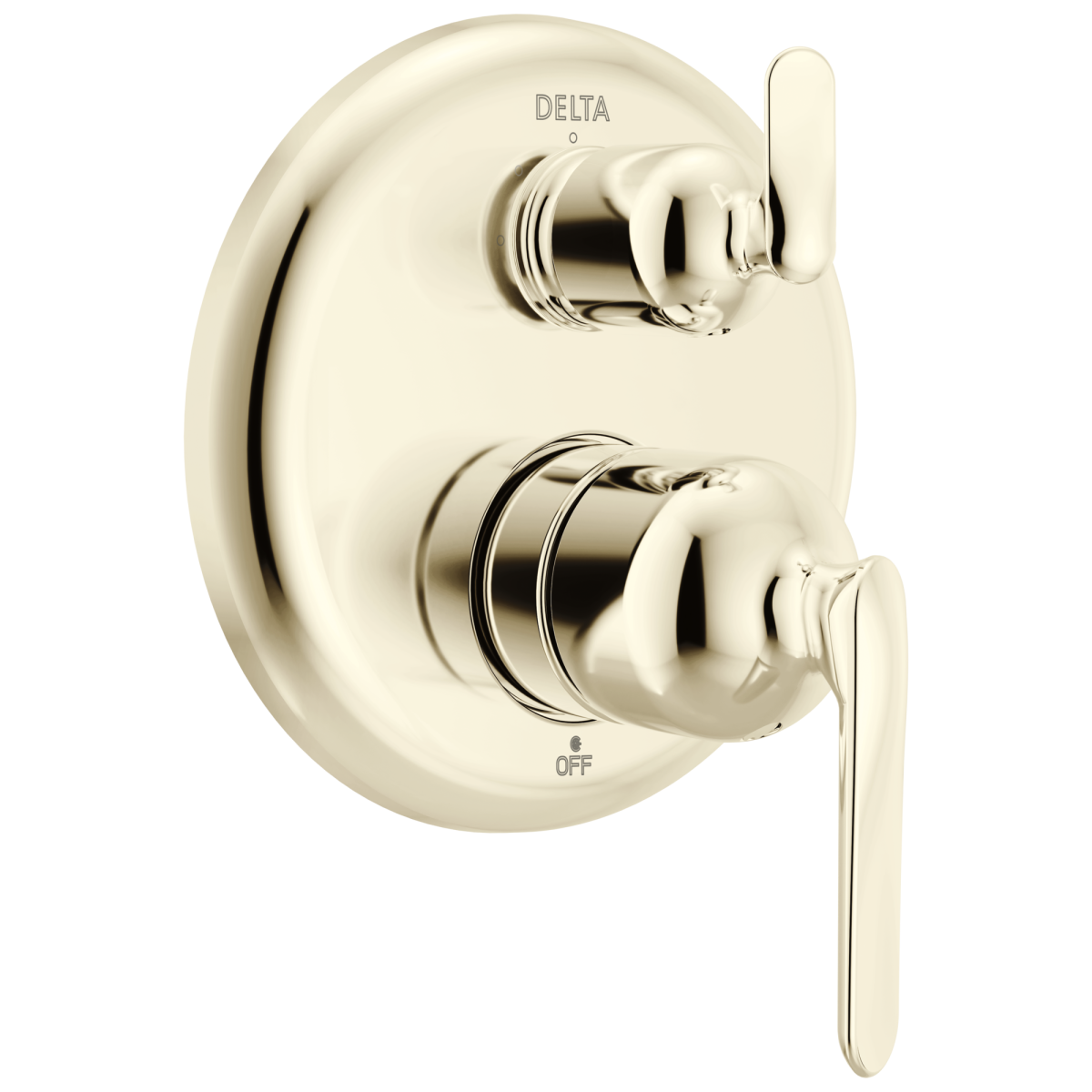 DELTA Bonacci 14 Series 3-Setting Integrated Diverter Trim — Lumicoat® Polished Nickel