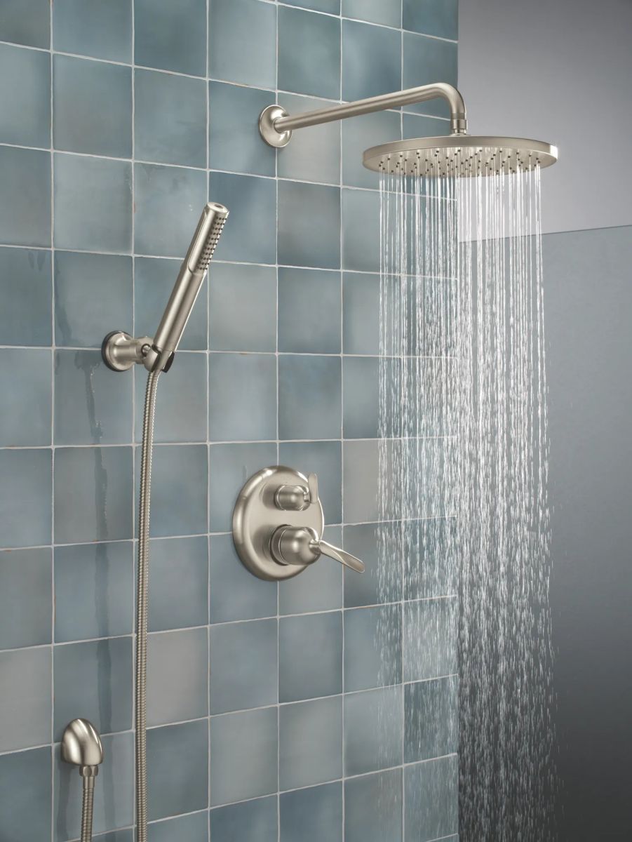 DELTA Bonacci 14 Series 3-Setting Integrated Diverter Trim — Lumicoat® Stainless