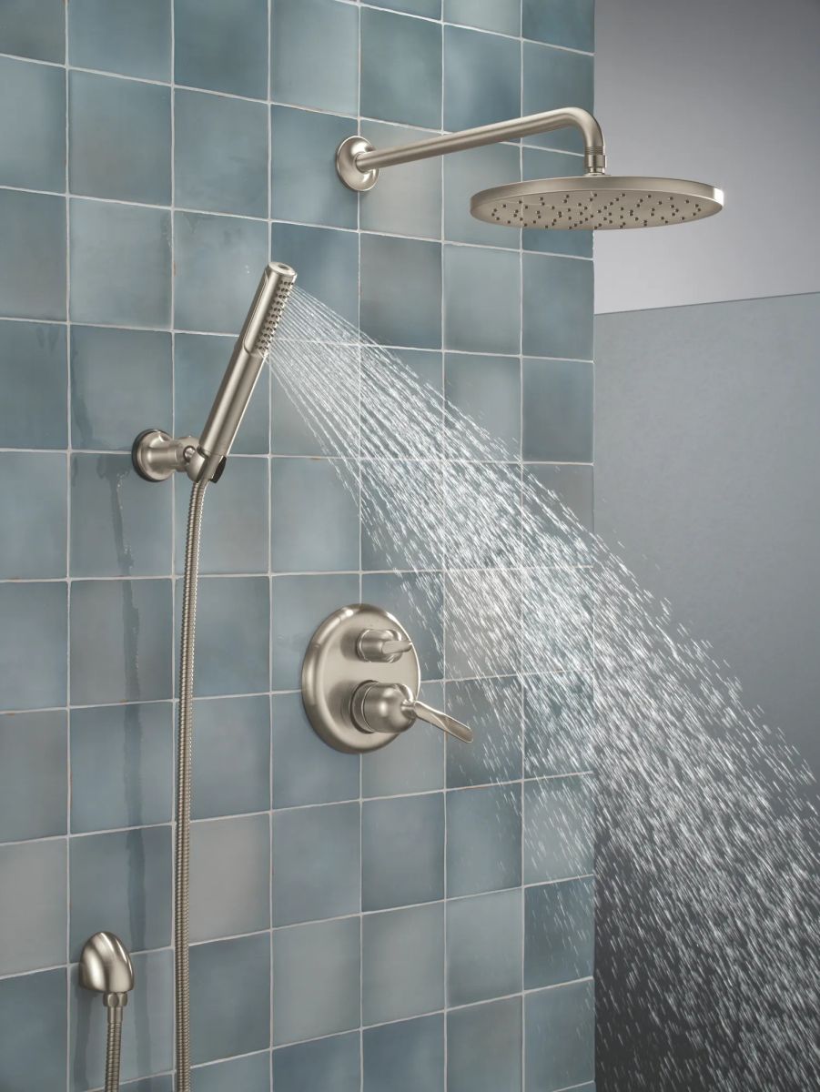 DELTA Bonacci 14 Series 3-Setting Integrated Diverter Trim — Lumicoat® Stainless