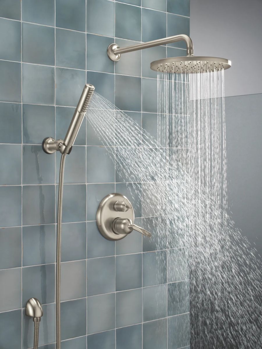 DELTA Bonacci 14 Series 3-Setting Integrated Diverter Trim — Lumicoat® Stainless