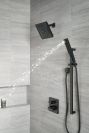 DELTA Universal Showering Components H2OKINETIC Hand Shower 1.75 GPM w/Slide Bar 4S — Matte Black