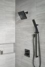 DELTA Universal Showering Components H2OKINETIC Hand Shower 1.75 GPM w/Slide Bar 4S — Matte Black