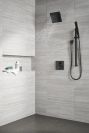 DELTA Universal Showering Components H2OKINETIC Hand Shower 1.75 GPM w/Slide Bar 4S — Matte Black
