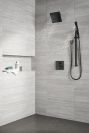 DELTA Universal Showering Components H2OKINETIC Hand Shower 1.75 GPM w/Slide Bar 4S — Matte Black