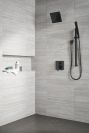 DELTA Universal Showering Components H2OKINETIC Hand Shower 1.75 GPM w/Slide Bar 4S — Matte Black
