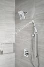 DELTA Universal Showering Components Square Wall Elbow for Hand Shower — Lumicoat® Chrome