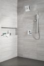 DELTA Universal Showering Components Square Wall Elbow for Hand Shower — Lumicoat® Chrome