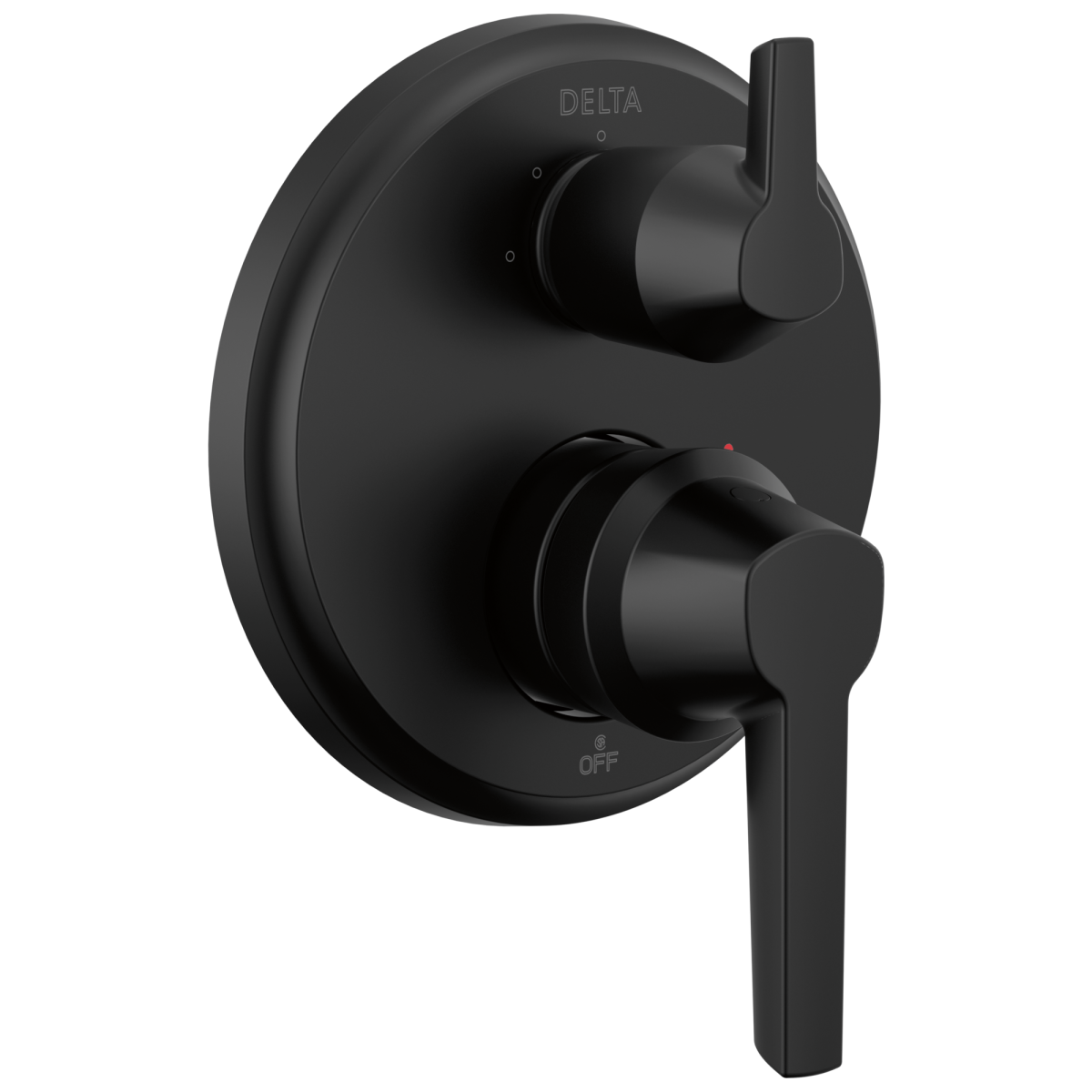 DELTA Galeon 14S Integrated Diverter Trim - 3 Setting — Matte Black