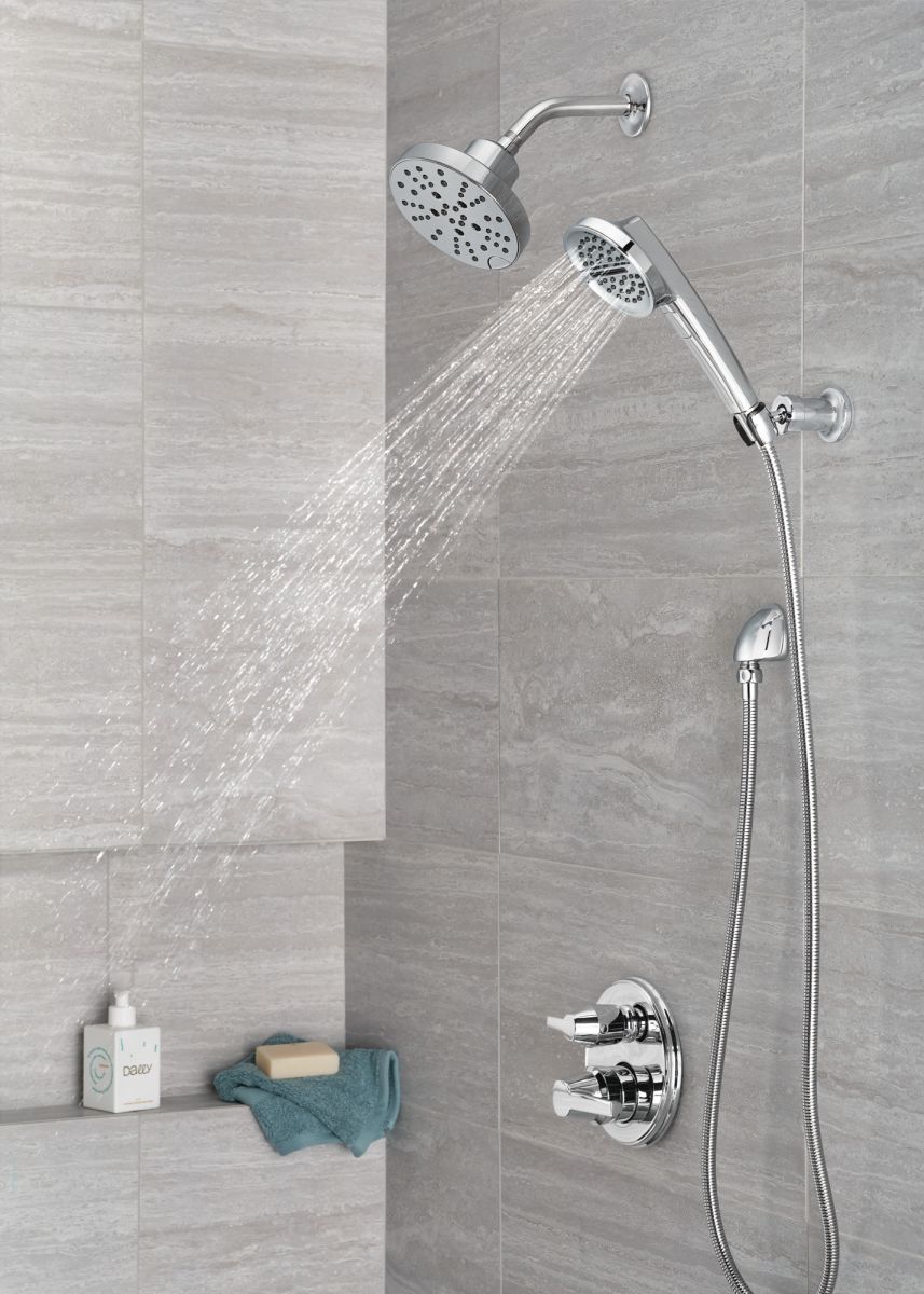 DELTA Universal Showering Components Wall Elbow for Hand Shower — Lumicoat® Chrome