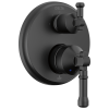 DELTA Broderick 14 Series Integrated Diverter Trim 3-Setting — Matte Black