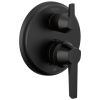 DELTA Galeon 14S Integrated Diverter Trim - 6 Setting — Matte Black