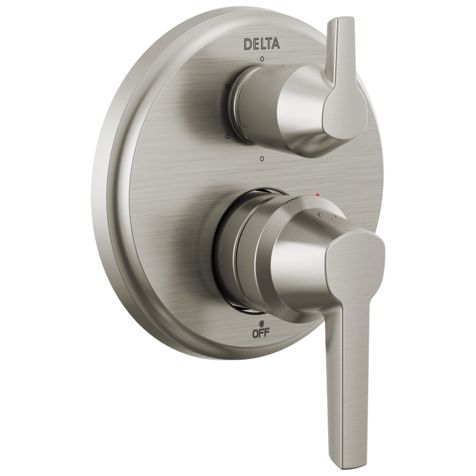 DELTA Galeon 14S Integrated Diverter Trim - 6 Setting — Lumicoat® Stainless