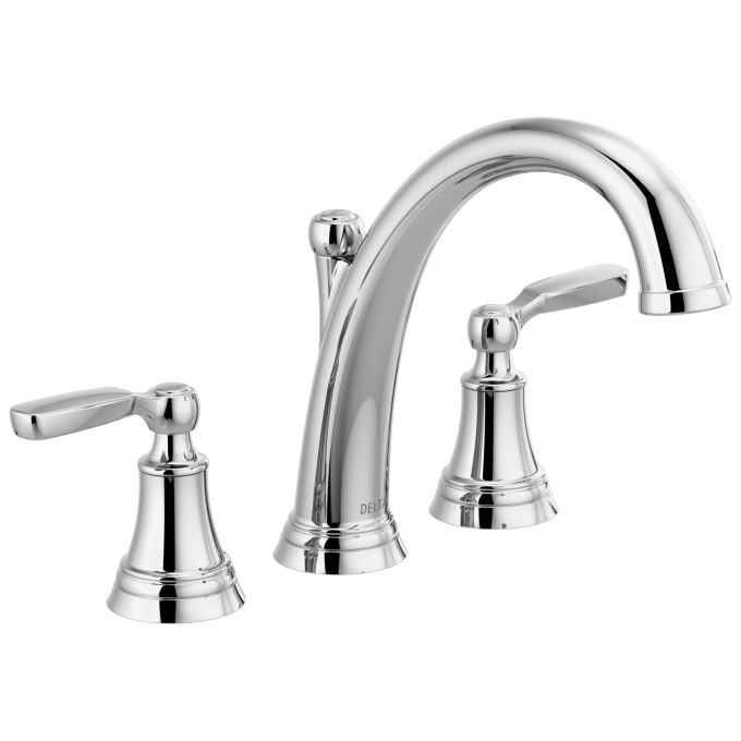 DELTA Woodhurst Roman Tub Trim — Chrome