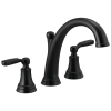 DELTA Woodhurst Roman Tub Trim — Matte Black