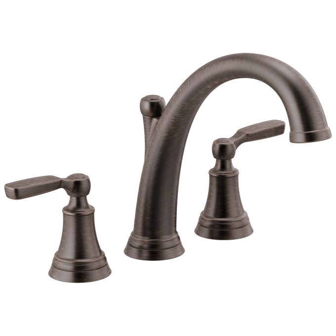 DELTA Woodhurst Roman Tub Trim — Venetian Bronze