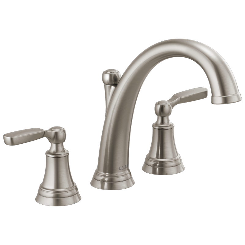 DELTA Woodhurst Roman Tub Trim — Stainless