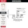 DELTA Velum Roman Tub Trim — Chrome